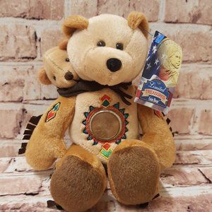 Sacagawea & Pomp Bear Coin Collectible  by Limited Treasures NWT